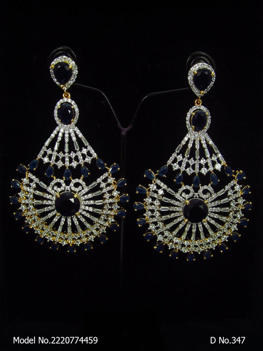 Designer Handmade Cz Earrings