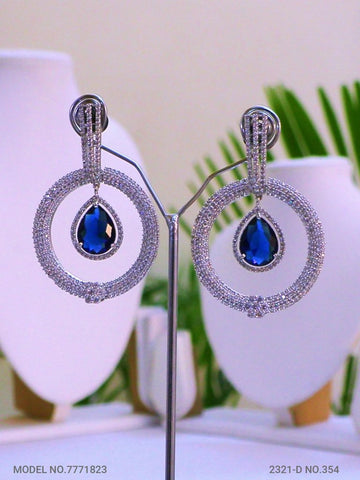 Diamond Replica Long Earrings