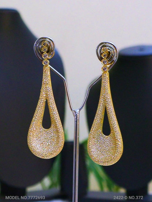 Diamond Replica Long Earrings