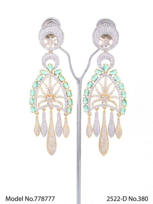 Diamond Replica Long Earrings