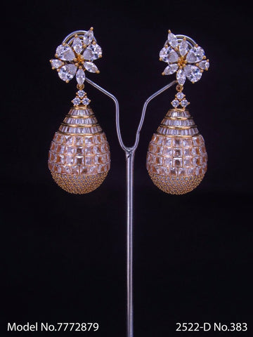 Earrings made of Cubic Zircons