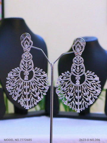 Diamond Replica Long Earrings