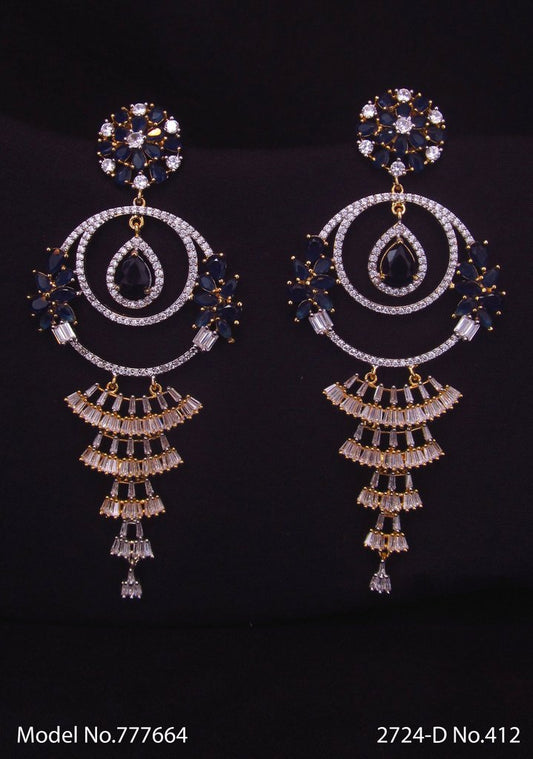 Cz Fashion Earrings | Handcrafted