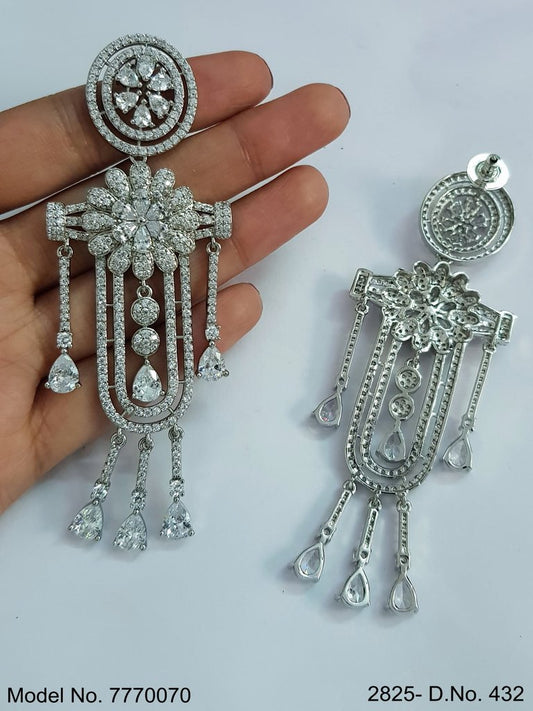 Designer Handmade Cz Earrings