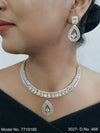 Classic Cz Jewelry Set with Earrings