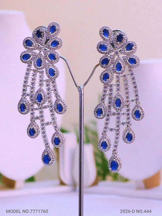 Diamond Replica Long Earrings