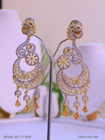 Earrings made of Cubic Zircons