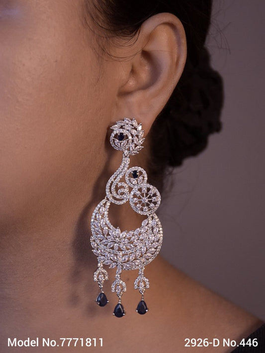 Cz Fashion Earrings | Handcrafted