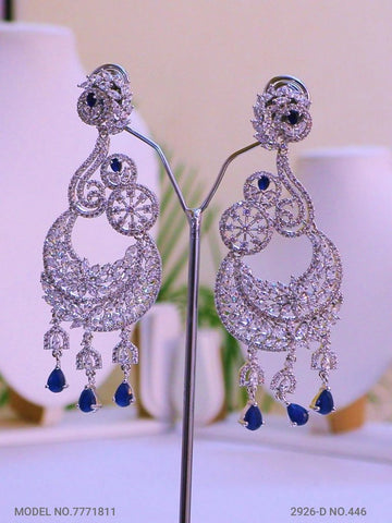 Cz Fashion Earrings | Handcrafted