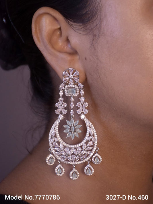 Cz Fashion Earrings | Handcrafted