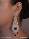 Cz Designer Long Earrings