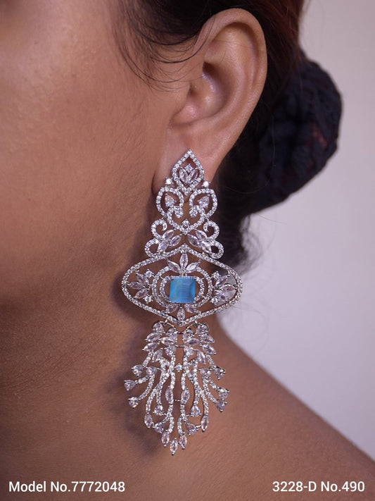 Cz Fashion Earrings | Handcrafted