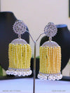 CZ Jhumka Earrings