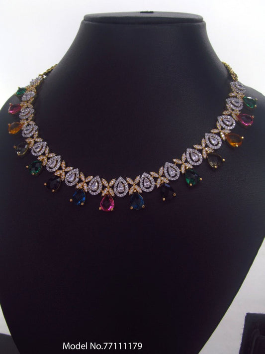 American Diamond Necklace Set | Wonderful Gift Item