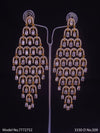 Cz Designer Long Earrings