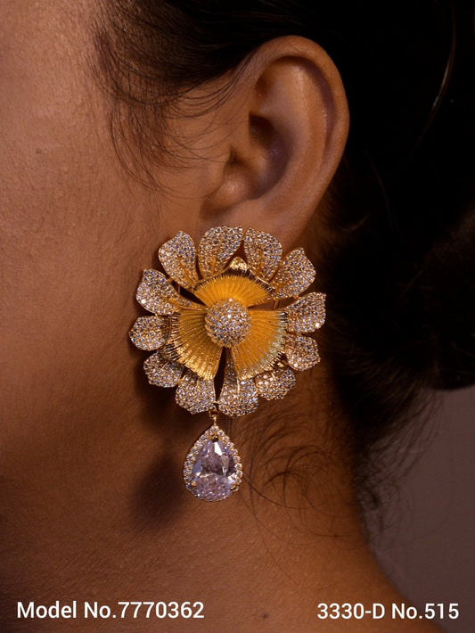 Earrings made of Cubic Zircons