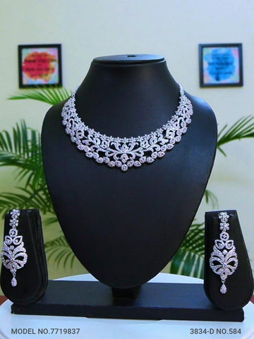 American Diamond Necklace Set | Wonderful Gift Item