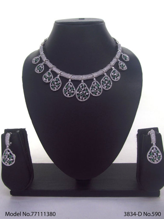 American Diamond Necklace Set | Wonderful Gift Item