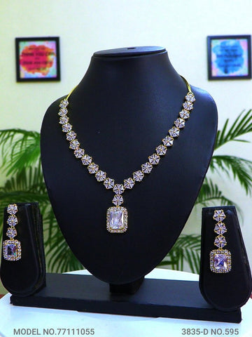 American Diamond Necklace Set | Wonderful Gift Item