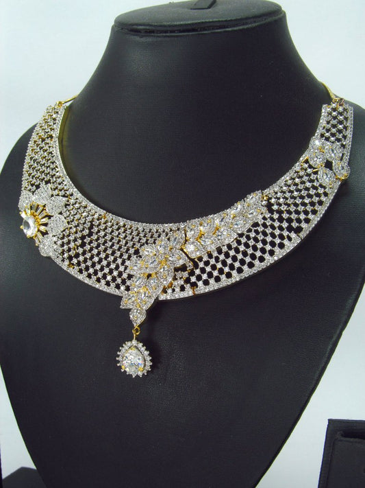 Artificial Diamond Cz Jewelry Set