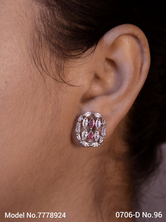 American diamond Earring Indian hand crafted