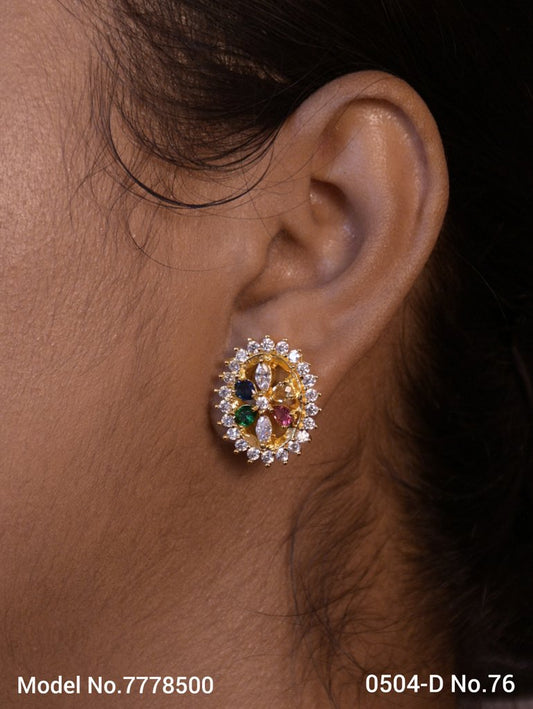 Popular Indian Handmade cz stud| top Earrings