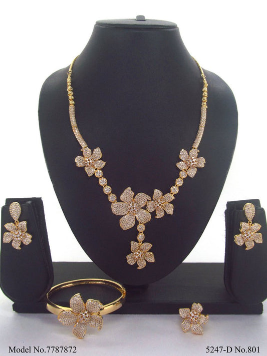 Bridesmaid Necklace Set for Traditional Weddings