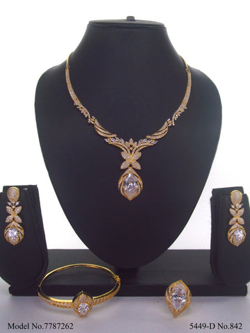 Bridesmaid Necklace Set for Traditional Weddings