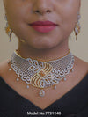 American Diamond Handcrafted Jewelry Set