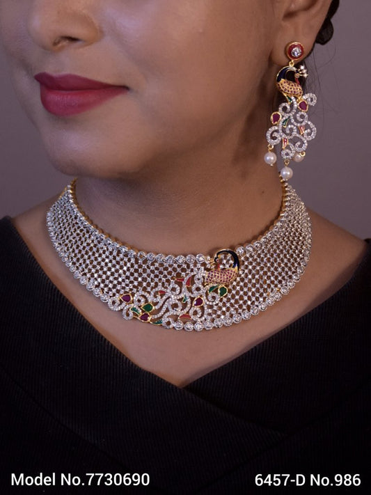 Choker Jewelry Set for Wedding Occasions