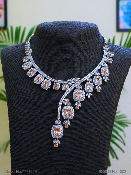 Artificial Diamond Cz Jewelry Set