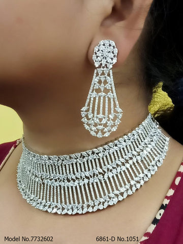 Choker Necklace Set for Weddings