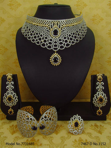 Choker Jewelry Set for Wedding Occasions