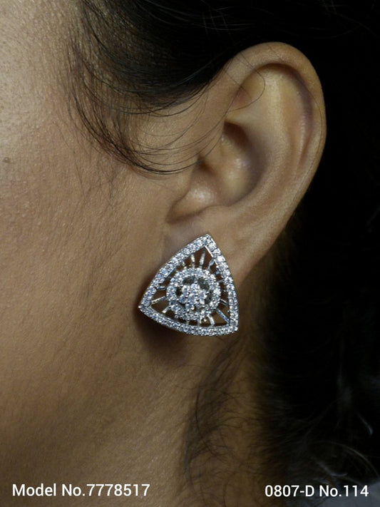 American Diamond Studs for a party