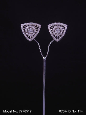 American Diamond Studs for a party