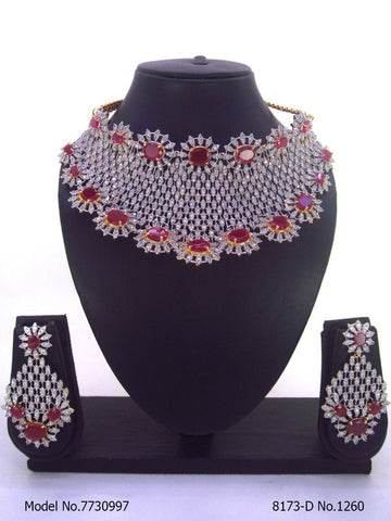 Choker Jewelry Set for Wedding Occasions