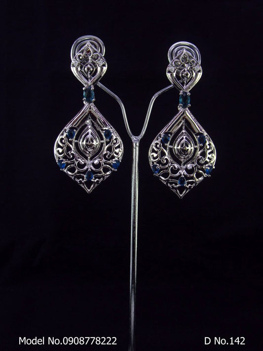 Diamond Replica Long Earrings