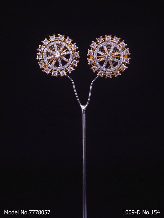 American Diamond Studs for a party