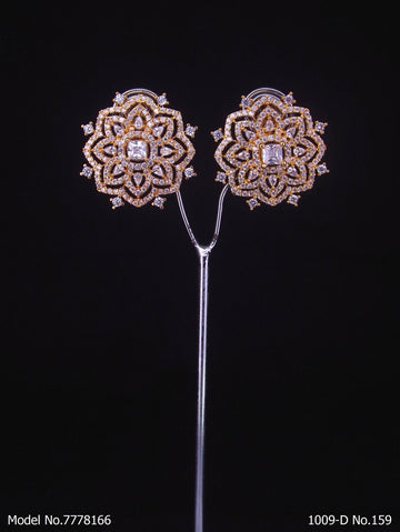 Artificial Jewelry | Earring Tops cubic zircon