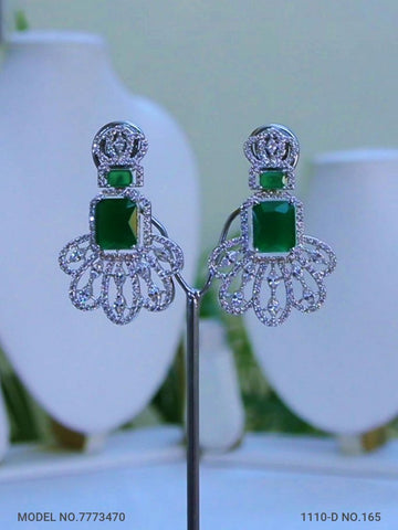 Indian CZ Earrings