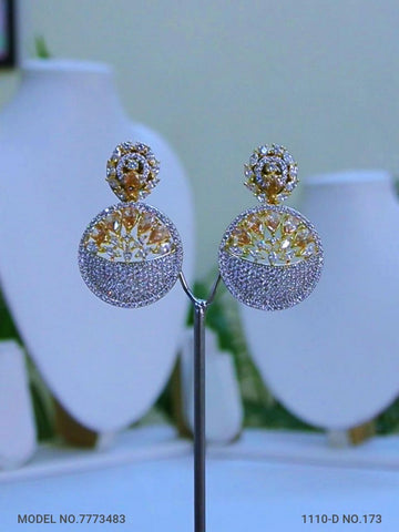 Indian CZ Earrings