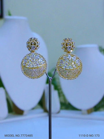 Indian CZ Earrings