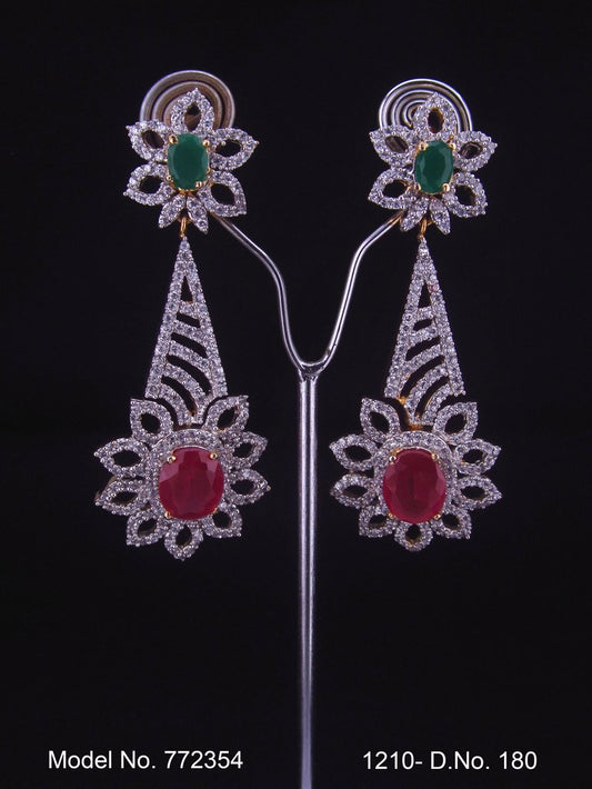 Wholesale Fashion Cz Earrings