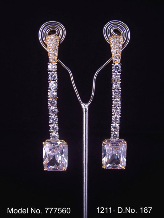 Real Zircon | Fashion AD Earrings