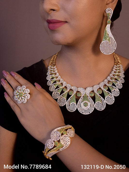 Bridesmaid Necklace Set for Traditional Weddings