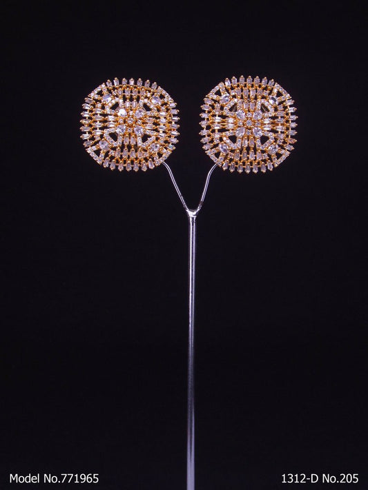 AAA star cut Zircon Earrings