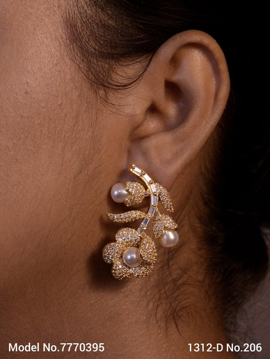 Indian CZ Earrings