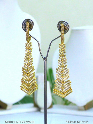 Cz Fashion Earrings | Handcrafted