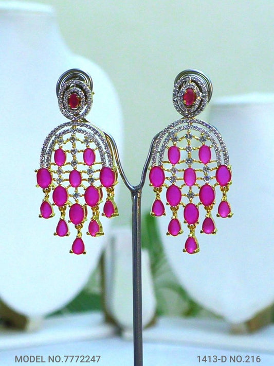 Real Zircon | Fashion AD Earrings