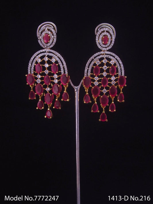 Real Zircon | Fashion AD Earrings